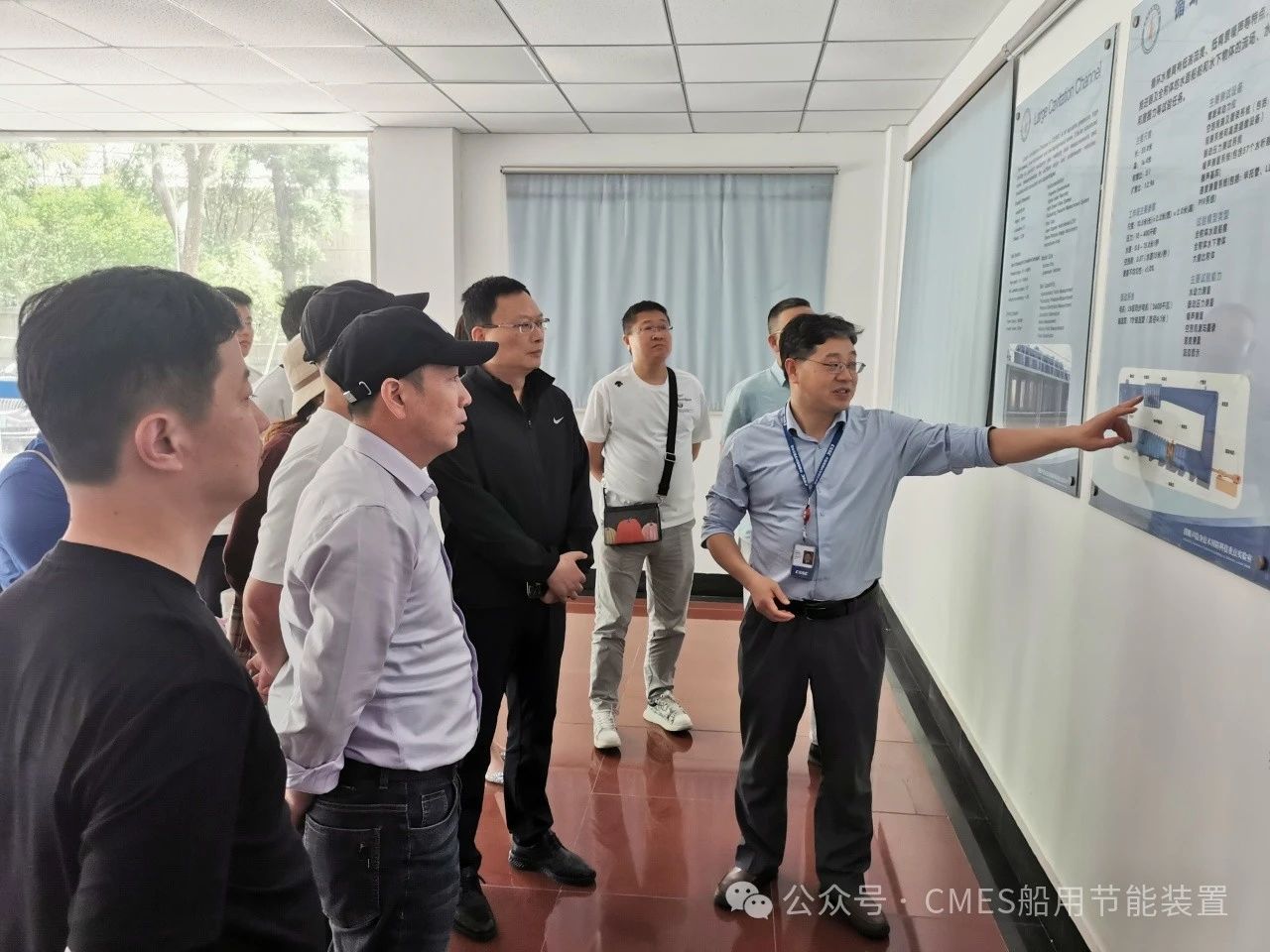 【动态】我司接待舟山国际海运船东商会参观七Օ二所