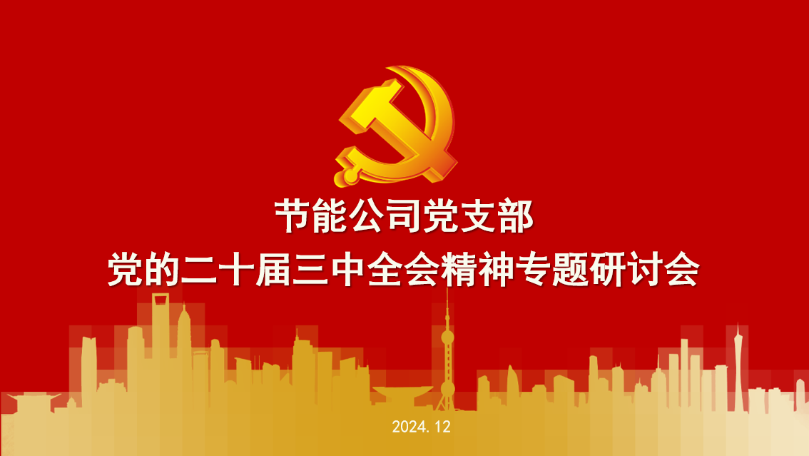 【党建】深学全会精神，研讨凝聚共识 | 公司党支部开展党的二十届三中全会精神集中学习和专题研讨活动
